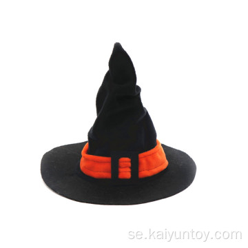 Halloween klä upp häxhatt flanellguide hatt